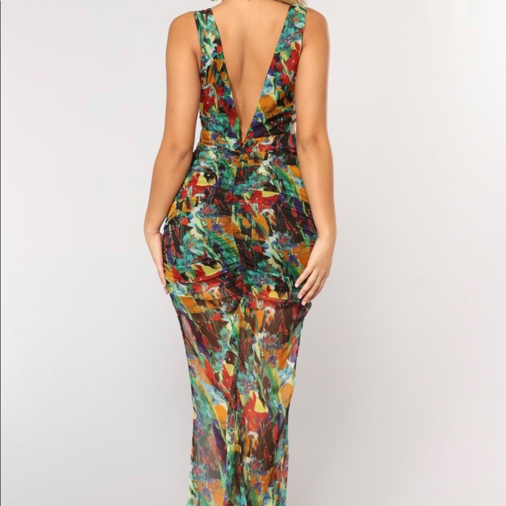 Grow your garden maxi dress